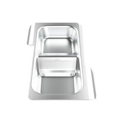 Conjunto de defumação húmida para churrasqueiras a pellets Weber Searwood e Searwood XL