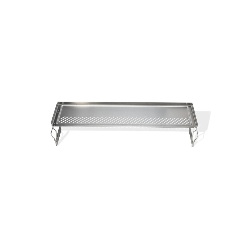 Soporte para calentar de 2 niveles para plancha Weber 76 cm