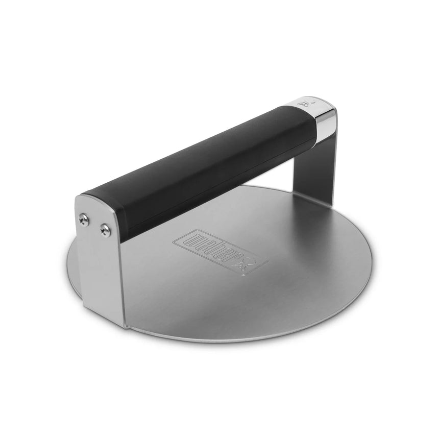 Prensa inox para Smashed Burgers Weber