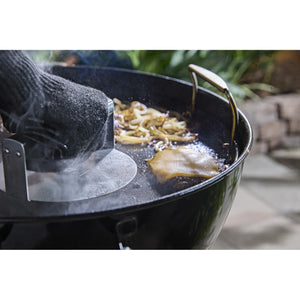 Prensa inox para Smashed Burgers Weber