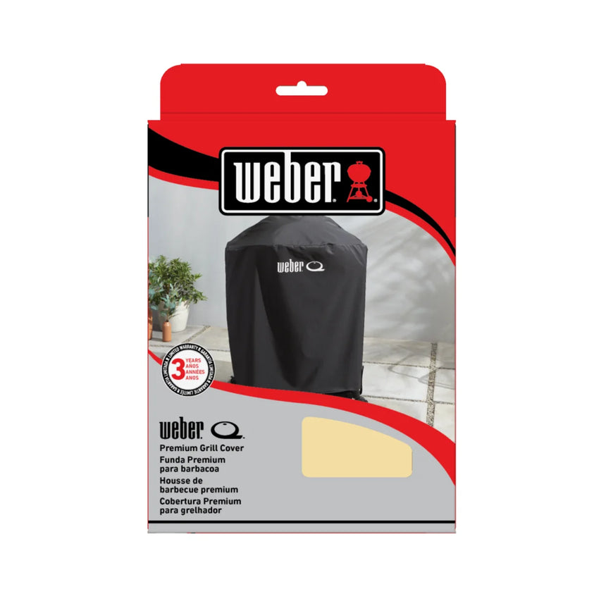 Funda premium para barbacoa Q1000N y Q2000N con carro Weber