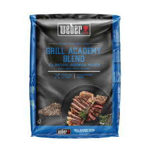 Pellets de madera naturales Weber  - Mezcla Grill Academy, 8 kg