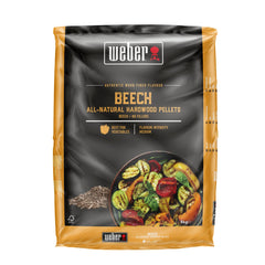 Pellets de madeira naturais Weber - Faia, 8 kg