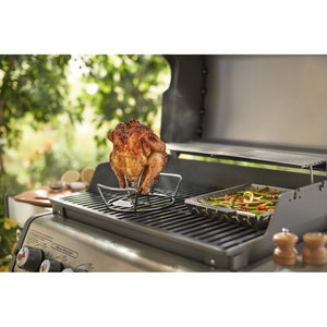 Soporte para asar pollos Weber