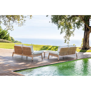Conjunto Majestic Garden Bellavista 2 sofás + mesa