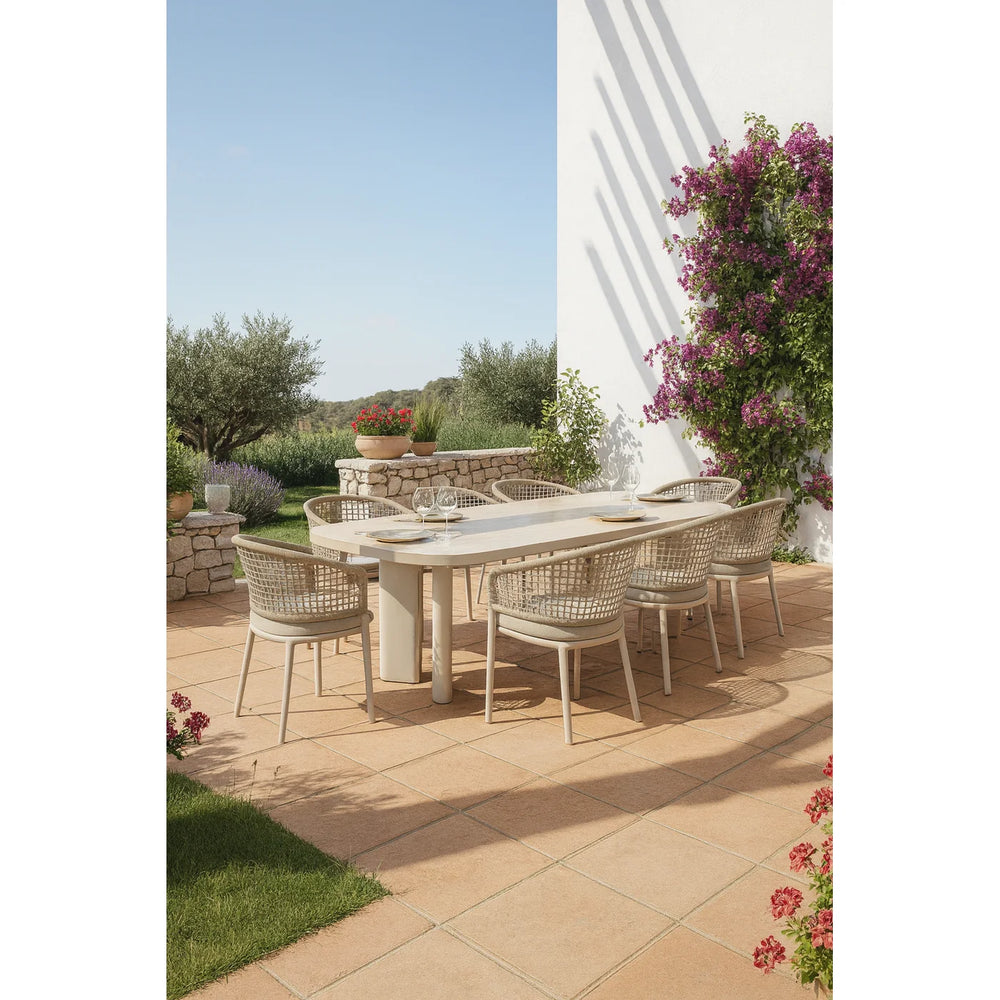 Mesa Serena 240x110cm, creme