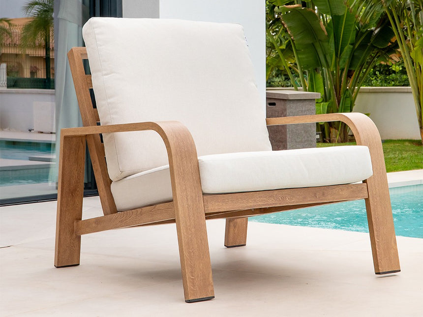 Set sofá Sudafrica imitación madera
