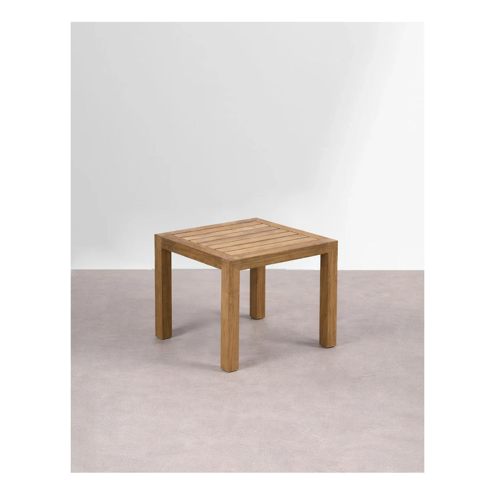 Mesa auxiliar Masai, imitación madera