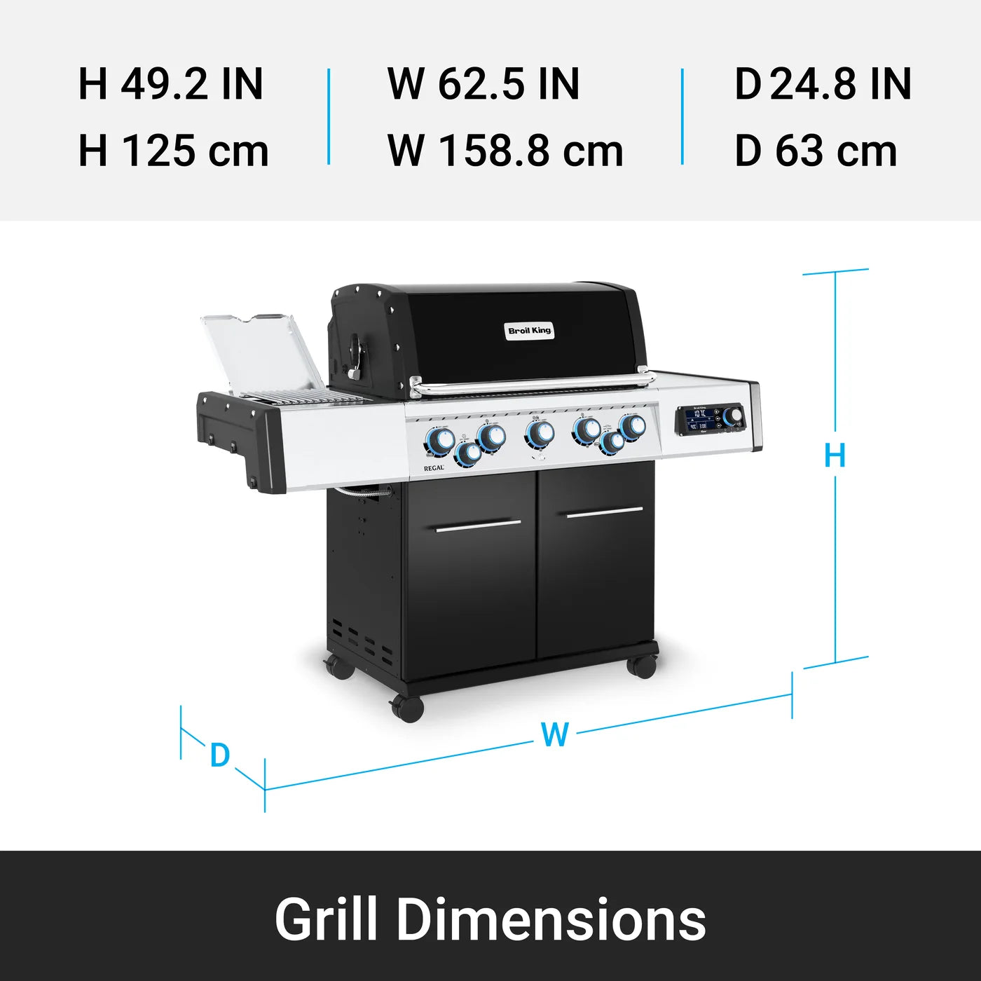 Barbacoa de gas Broil King Regal Q 590 IR iQue
