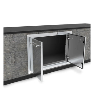 Puerta doble encastrable Inox Broil King