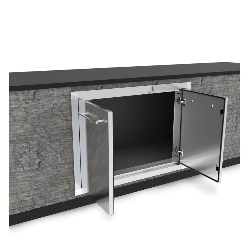 Puerta doble encastrable Inox Broil King