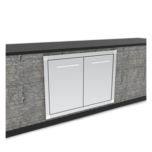 Puerta doble encastrable Inox Broil King