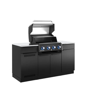 Barbacoa de gas Broil King Baron 420 Shadow Built-In