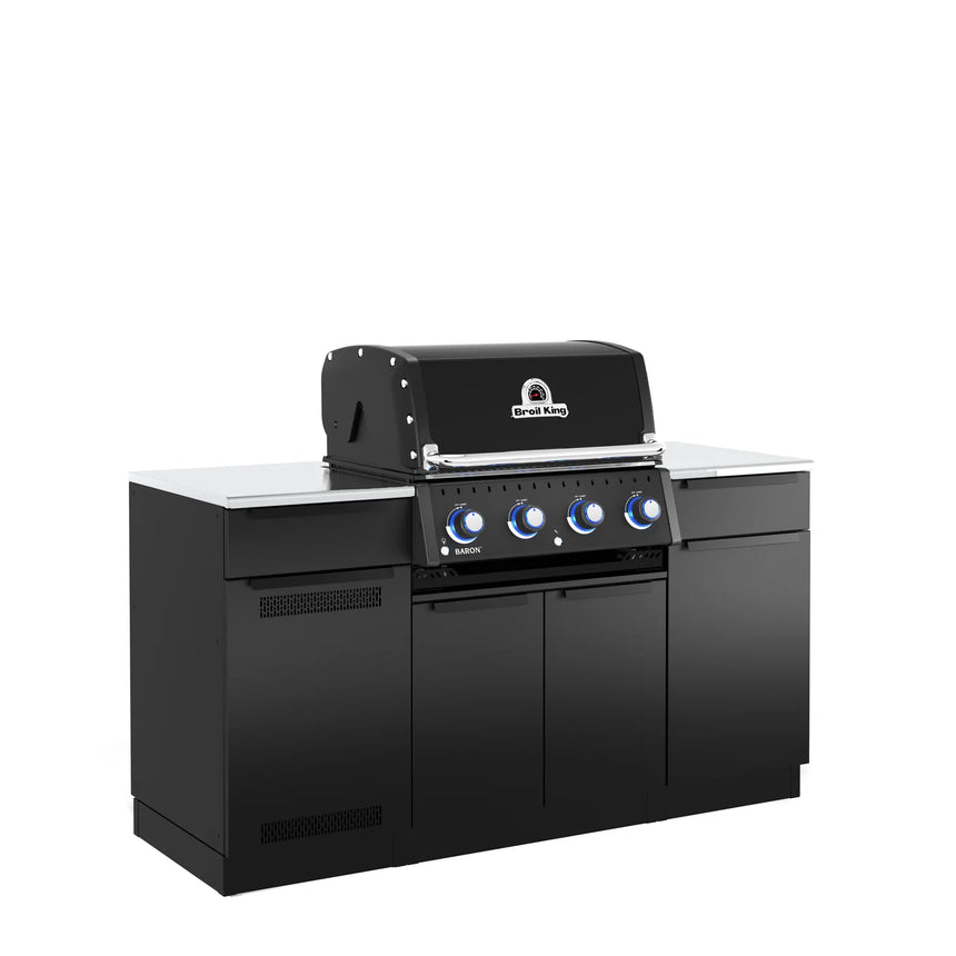 Barbacoa de gas Broil King Baron 420 Shadow Built-In