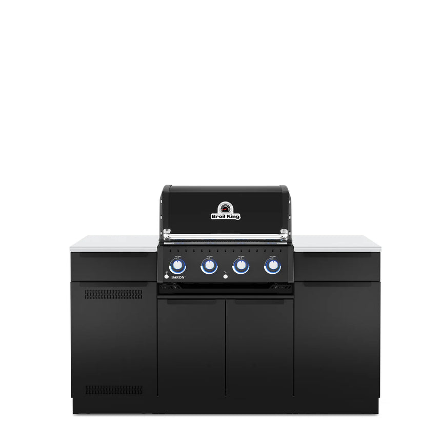 Barbacoa de gas Broil King Baron 420 Shadow Built-In