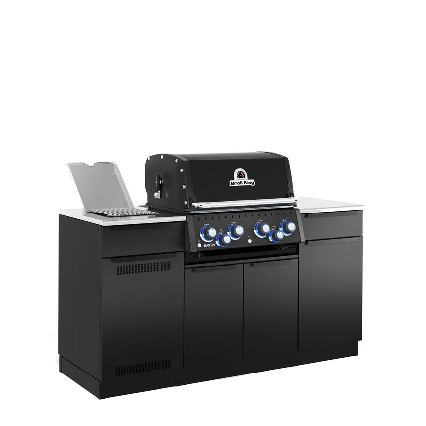 Barbacoa de gas Broil King Baron 490 IR Shadow Built-In