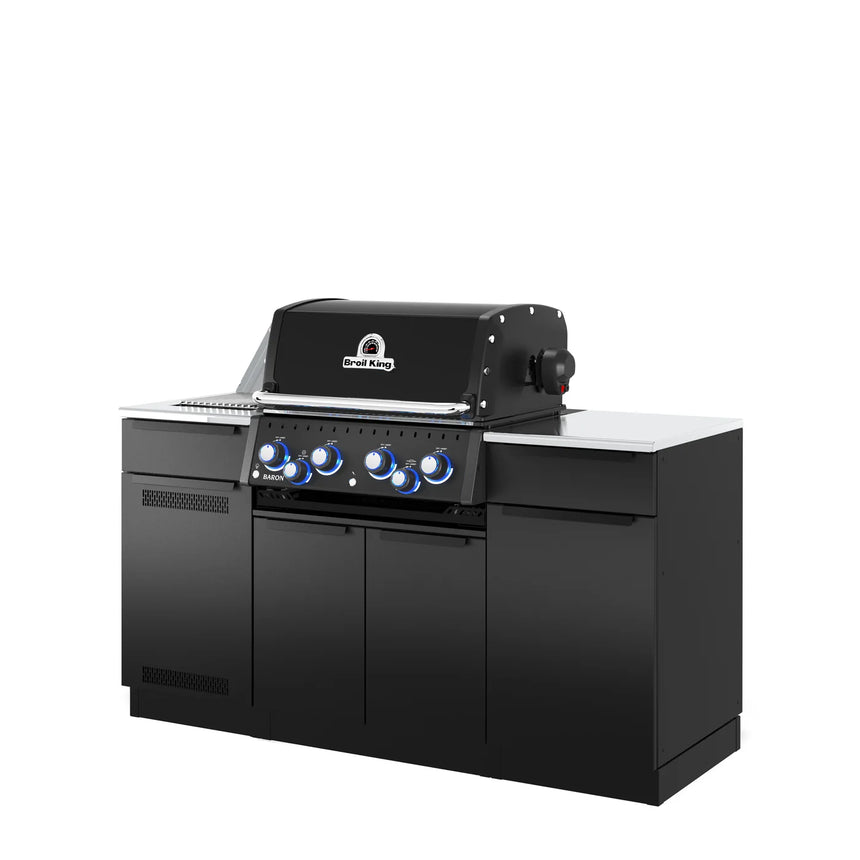 Barbacoa de gas Broil King Baron 490 IR Shadow Built-In