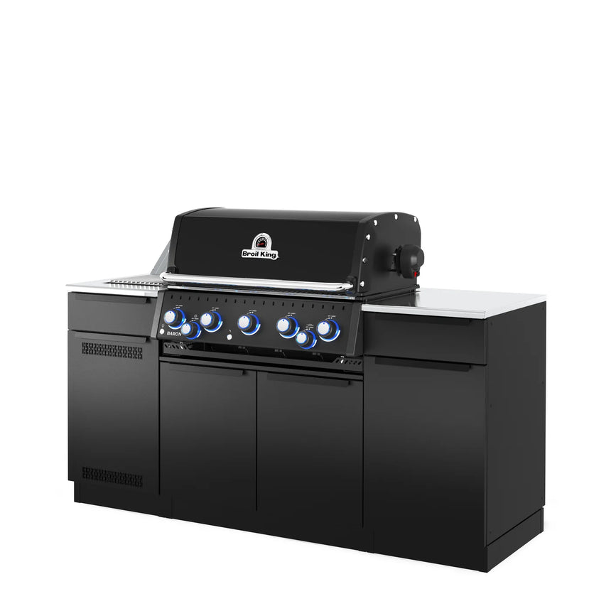 Barbacoa de gas Broil King Baron 590 IR Shadow Built-In