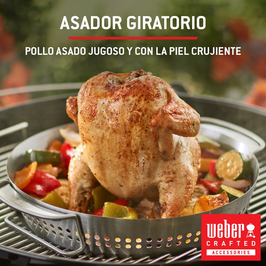Soporte de cocción para pollo gourmet BBQ System