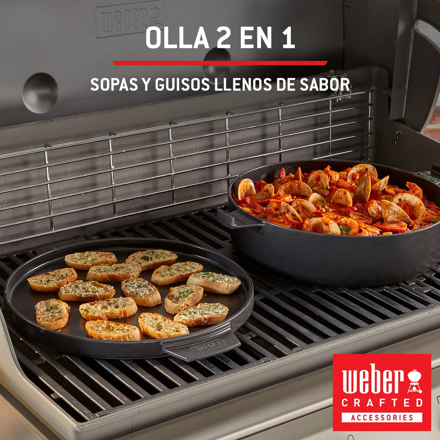 Sistema Gourmet para Churrasco 2 em 1