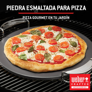 Pedra de pizza esmaltada para Weber Crafted e GBS
