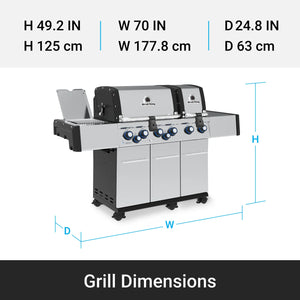 Barbacoa de gas Broil King Regal S 690 IR