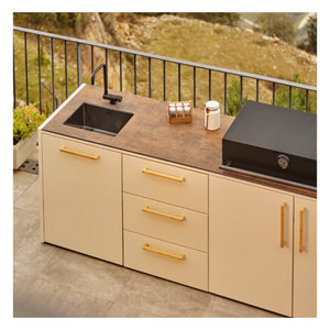Barbacoa de gas encastrable Brabura Box-Q