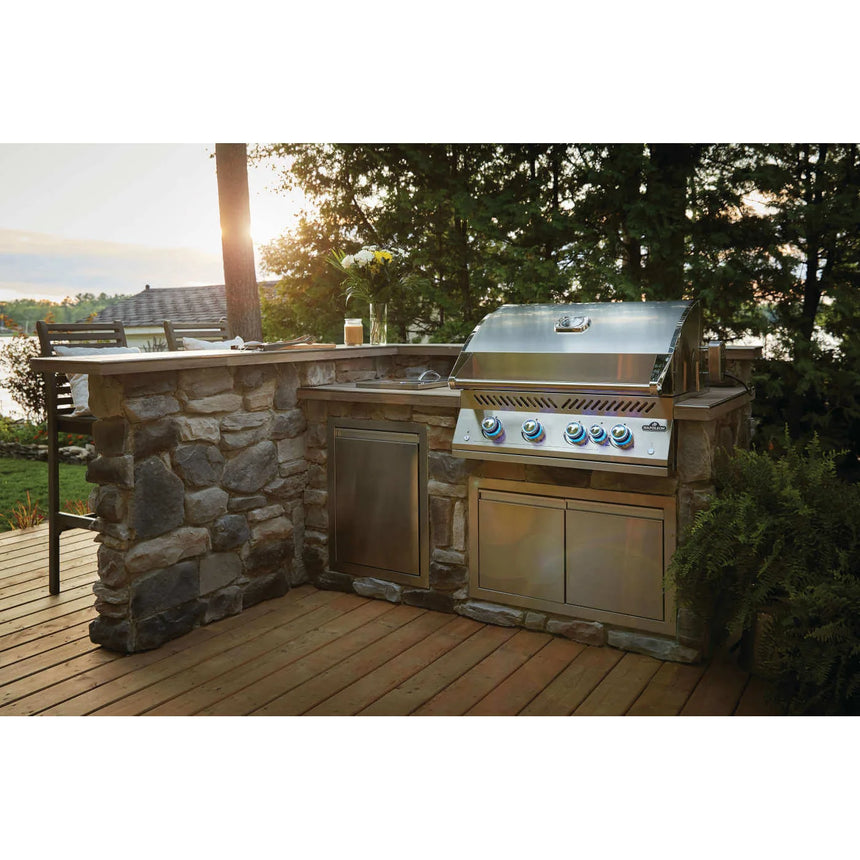 Barbacoa de gas encastrable Napoleon Serie 700 Acero Inoxidable