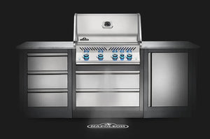 Barbacoa de gas encastrable Napoleon Prestige PRO 500