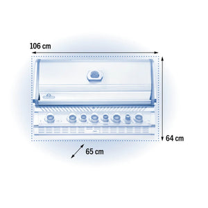Barbacoa de gas Napoleon Prestige PRO 665 Acero Inoxidable Built In