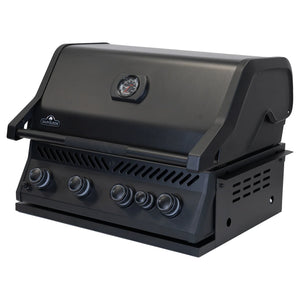 Barbacoa de gas Napoleon Serie 300 Negro mate Built-In