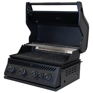 Barbacoa de gas Napoleon Serie 300 Negro mate Built-In