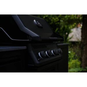 Barbacoa de gas Napoleon Serie 300 Negro mate Built-In