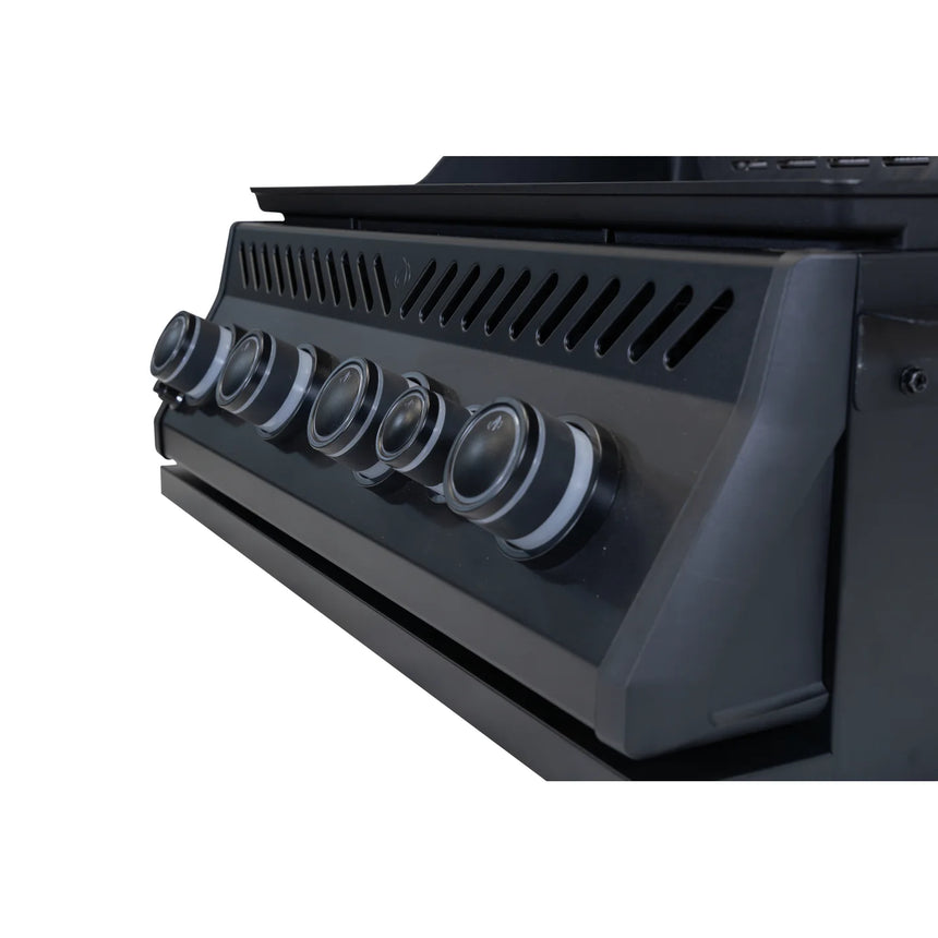 Barbacoa de gas Napoleon Serie 300 Negro mate Built-In