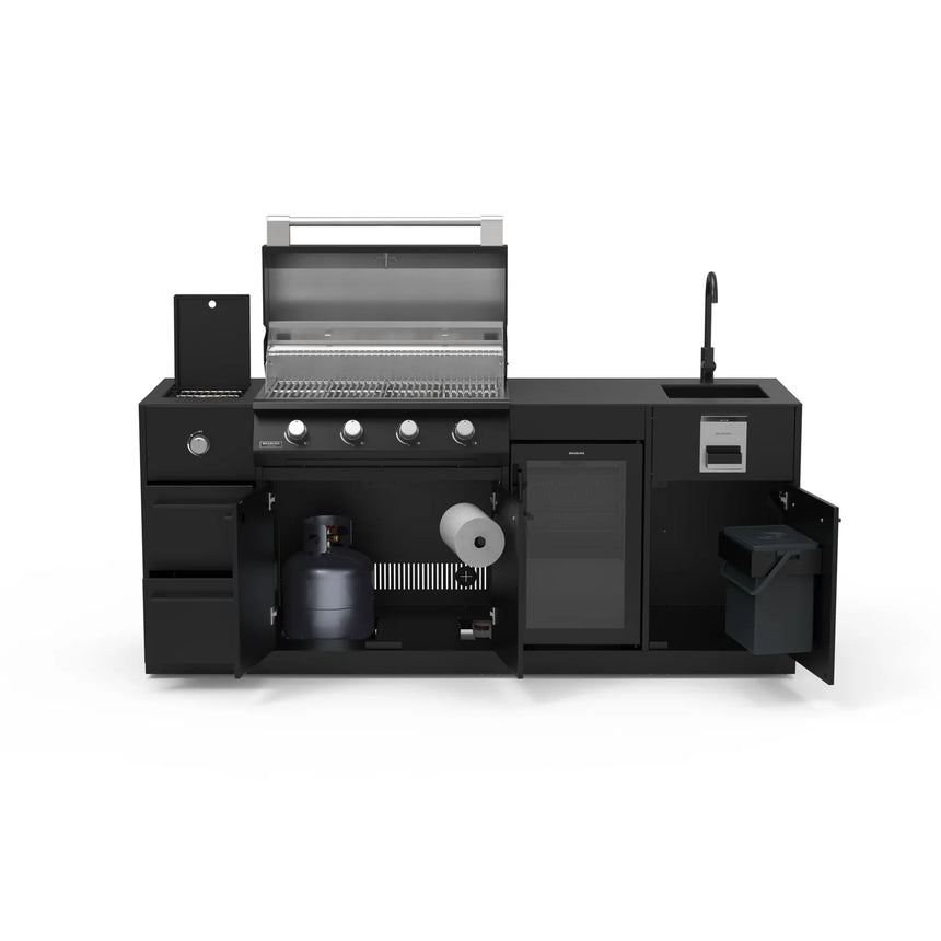 Cocina de exterior compacta Brabura Lite 400