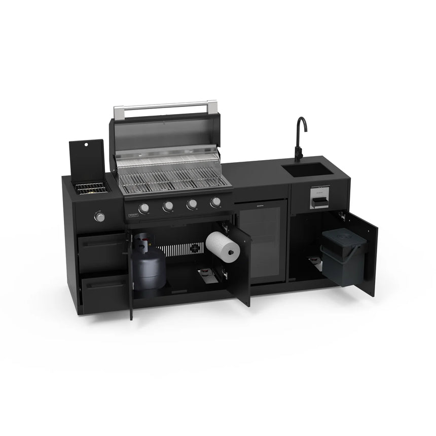 Cocina de exterior compacta Brabura Lite 400