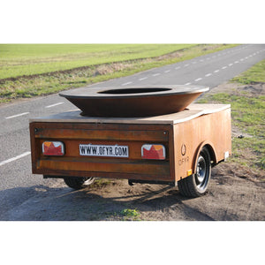 Barbacoa de leña OFYR Trailer Corten