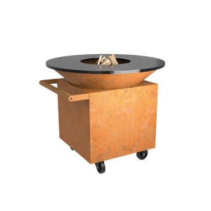 Barbacoa de leña OFYR Classic Corten 120 PRO