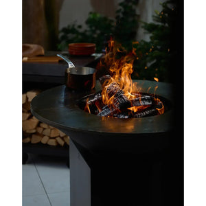 Barbacoa de leña Classic Black 100