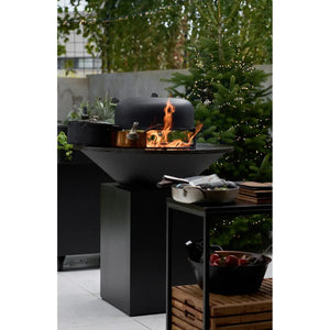 Barbacoa de leña Classic Black 100