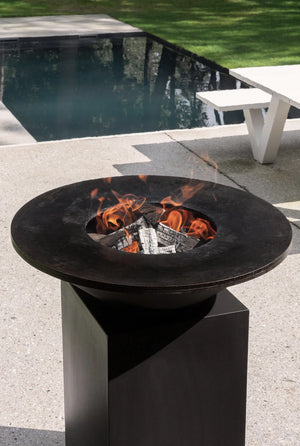 Barbacoa de leña Classic Black 85