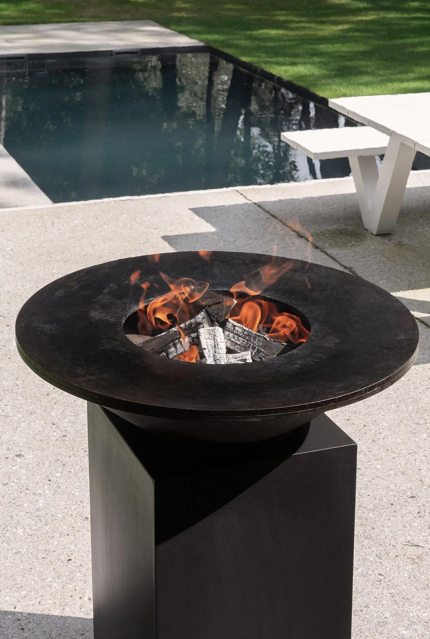 Barbacoa de leña Classic Black 85