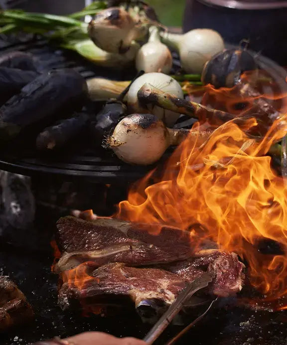 Barbacoa de leña Classic Black 85