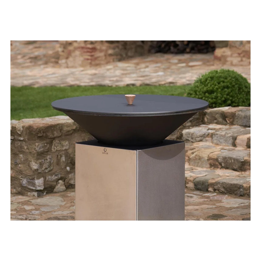 Barbacoa de leña OFYR 10th Anniversary Edition Brushed Stainless Steel 100