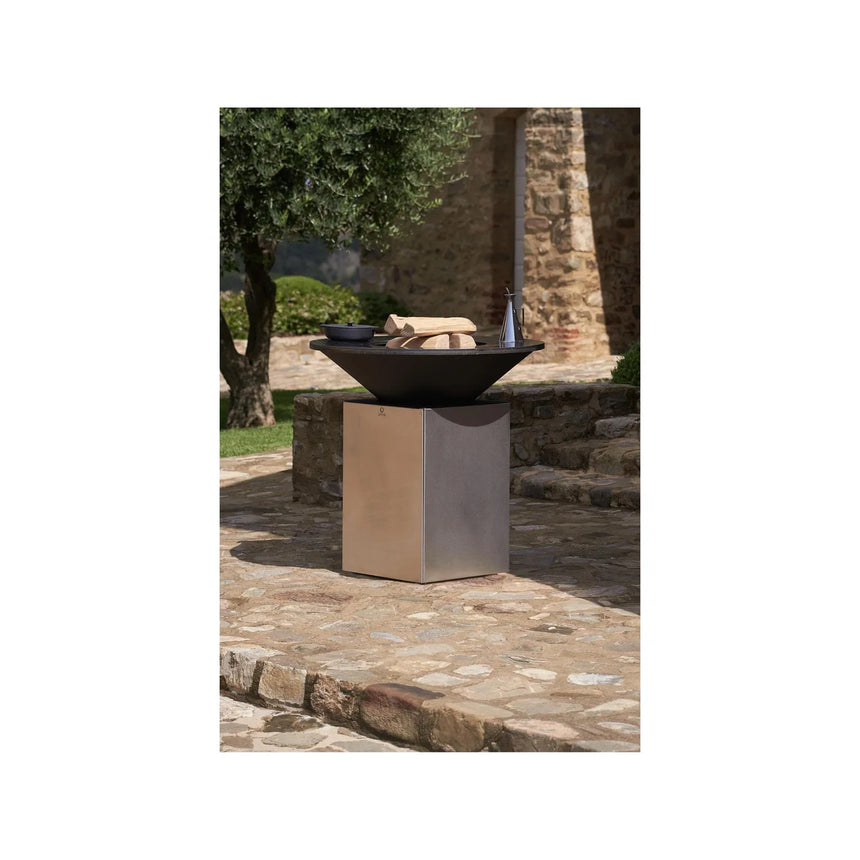 Barbacoa de leña OFYR 10th Anniversary Edition Brushed Stainless Steel 100