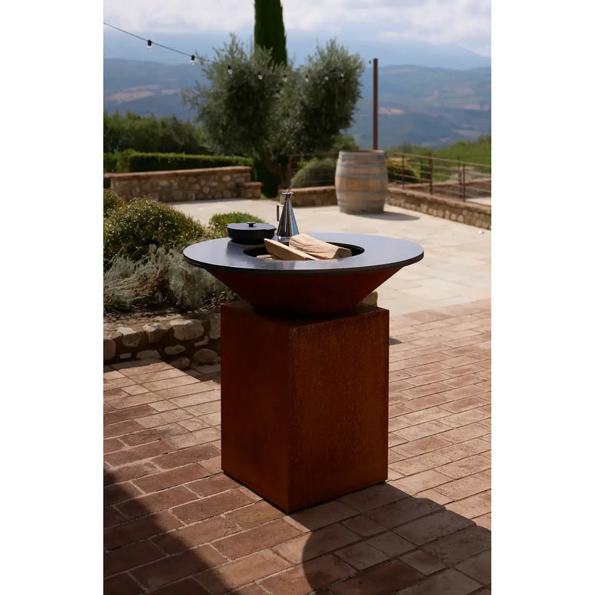 Barbacoa de leña Classic Corten 100