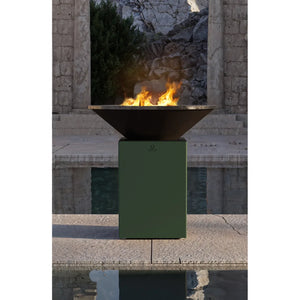 Barbacoa de leña OFYR 10th Anniversary Edition Chrome Green 100