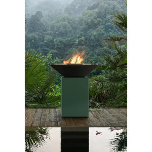 Barbacoa de leña OFYR 10th Anniversary Edition Chrome Green 100