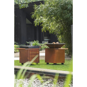 Barbacoa de leña OFYR Classic Corten 100 PRO