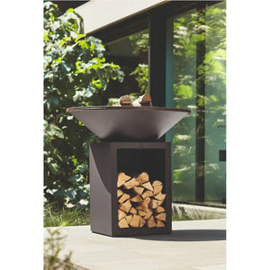 Barbacoa de leña OFYR Classic Storage Black 100
